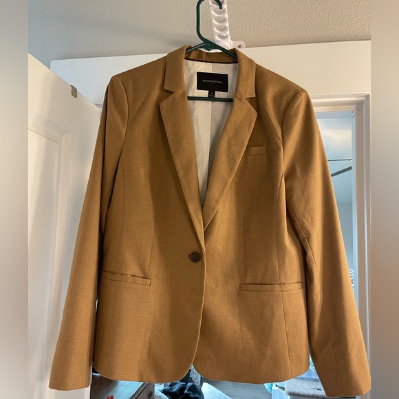 Jackets & Coats Camel Colored Banana Republic Suit Jacket Poshmark